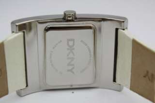 New DKNY Women Crystals Leather Oversized Watch NY4316  