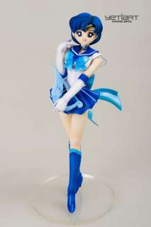 Sailor Mercury with lyre Hand Painted Resin Figure  