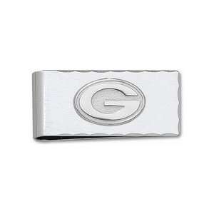   Packers Sterling Silver G on Nickel Plated Money Clip Sports
