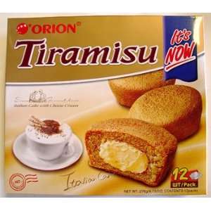 Orion Tiramisu 9.73 Oz (12 Pieces)  Grocery & Gourmet Food