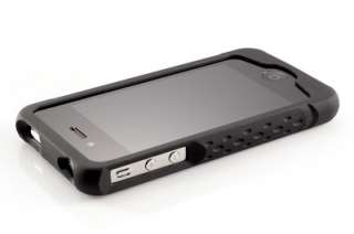 ION 4   Black w/Carbon Fiber Back by ELEMENT CASE iPhone 4/4S Case