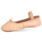 Danshuz Toddler Girls Pink Soft Leather Rose Ballet Shoes Size 9