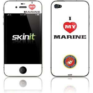  I Heart My Marine skin for Apple iPhone 4 / 4S 