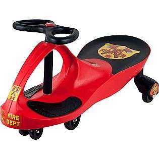 Red Rescue Firefighter Wiggle Ride on Car  Lil Rider Toys & Games 