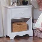 Carolina Furniture 412100 Cottage One Drawer Nightstand Bedside Table 