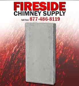 Replacement Fireplace Brick, Refractory Panel 15 x 24  