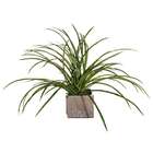 VCO 24 Potted Artificial Natural Deluxe Green Grass Plant