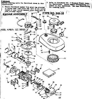   Carburetor assembly Parts  Model 217585920  PartsDirect