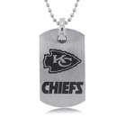 Necklaces Kansas City Chiefs Pendant Sports Tag Necklace   NEW