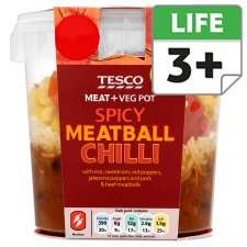 Tesco Healthy Living Meatball Chilli Pot 400G   Groceries   Tesco 