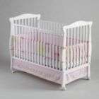 NoJo Newborn Girls Princess Rose Four Piece Crib Bumper Set
