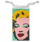   Sunglasses Bag of Andy Warhol Marilyn Monroe (Green Background