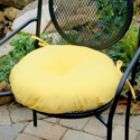   18 in. Round Outdoor Bistro Chair Cushion, Set of Two, Sunbeam