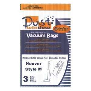  Hoover Style M Single Wall Vacuum Bags   3 Pack