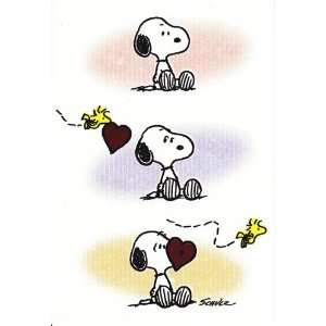   Day Card Peanuts Snoopy and Woodstock Happy Valentines Day