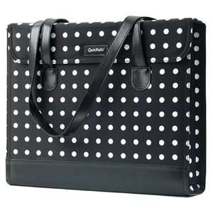  QuicKutz Tote, Black with White Dots Arts, Crafts 