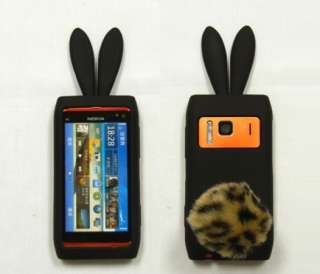 New Lovely Rabito Bunny Silicone Skin Case Cover For Nokia N8  