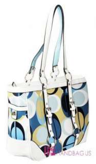 New Designer Inspired LOVE Handbag Purse Tote Bag Blue  