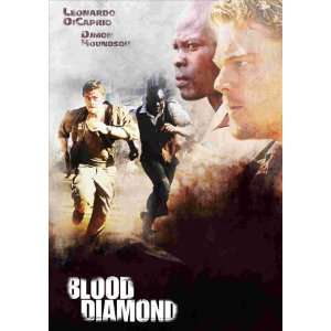  Blood Diamond Poster H 27x40 Leonardo DiCaprio Jennifer 