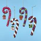 Candy Christmas Ornaments  