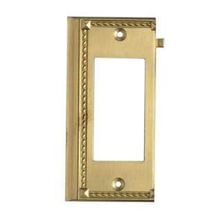 The ELK Lighting Brass End Switch Plate 