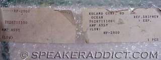 ROLAND HP 2800 AMP BOARD ASSEMBLY 7628711100 SERVICE PART   SOLD EACH