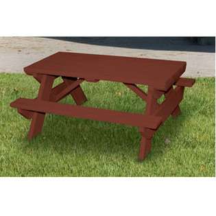   Park Products 4 Feet Childrens Picnic Table  Cedar 