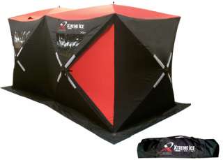 AP Outdoors XTREME ICE XI6 6 Person Ice Fishing Shelter   50204  