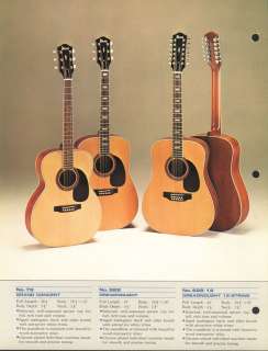 Vintage Ibanez Concord Model 79 Acoustic Guitar  