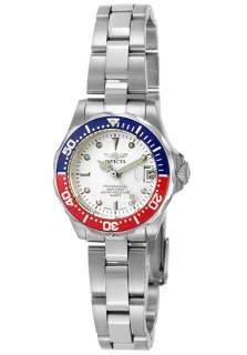 Invicta Womens Pro Diver White Dial Stainless Steel 8940  