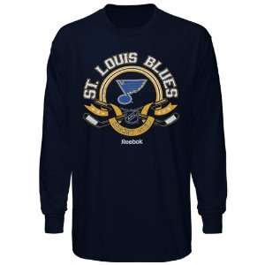  NHL Reebok St. Louis Blues The Main Attraction Long Sleeve 