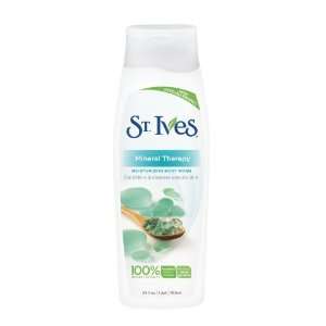 St. Ives Body Wash Mineral Therapy, 24 Ounce (Pack of 2)