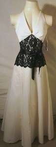 JESSICA McCLINTOCK Ivory Lace Wedding Dress NWT Size 10  