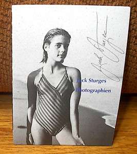 SIGNED NUMBERED Jock Sturges Photographien Limited ED  