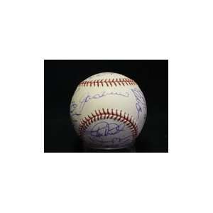 Yankees, New York (2006) MLB Baseball in Blue ink by the 2006 New York 