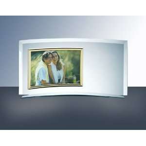  Horizontal Curved Glass Photo Frame Arts, Crafts & Sewing