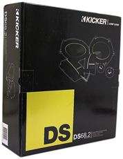 Kicker DX200.4 200 Watt 4 Channel Amplifier+2 Pairs DS682 6x8 