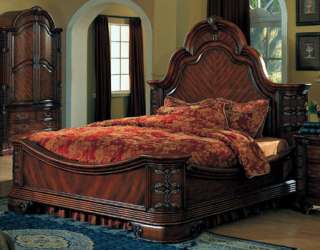 Victorian King Size Mahogany Bed  