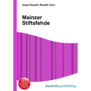  Mainzer Stiftsfehde Ronald Cohn Jesse Russell Books