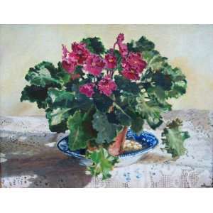  Artwork African Violet Painting $ 2950.00 Toys & Games