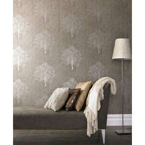 Graham and Brown Mode Wallpaper   Enchant Pattern   in Golden Brown 