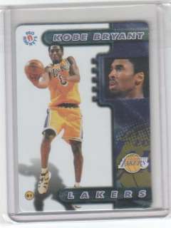 97 98 CROWN PRO NBA MAGNETS KOBE BRYANT CARD ODDBALL  