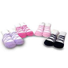 Baby Essentials Girls 4 Piece Sock Set   Ballet (0 6 Months)   Baby 