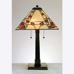  Macintosh Rose Tiffany Table Lamp