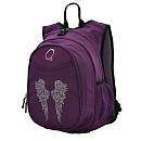O3 Kids All In One Backpack With Cooler   Bling Rhinestone Angel Wings