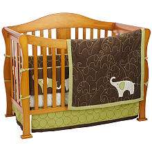 Carters Green Elephant 4 Piece Crib Bedding Set   Carters   BabiesR 