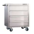 Viper Tool Storage 26 4 Drawer 304 Stainless Steel Rolling Cabinet
