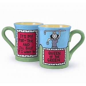  OurNameIsMud Queen of the Green Mugs