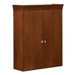  National Office Furniture TwoDoor Hutch with Wood Doors 