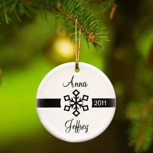   Baby Keepsake Our First Christmas Personalized Ornament Style 2 Baby